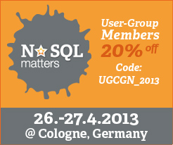 Rabatt-Code NoSQL matters 2013